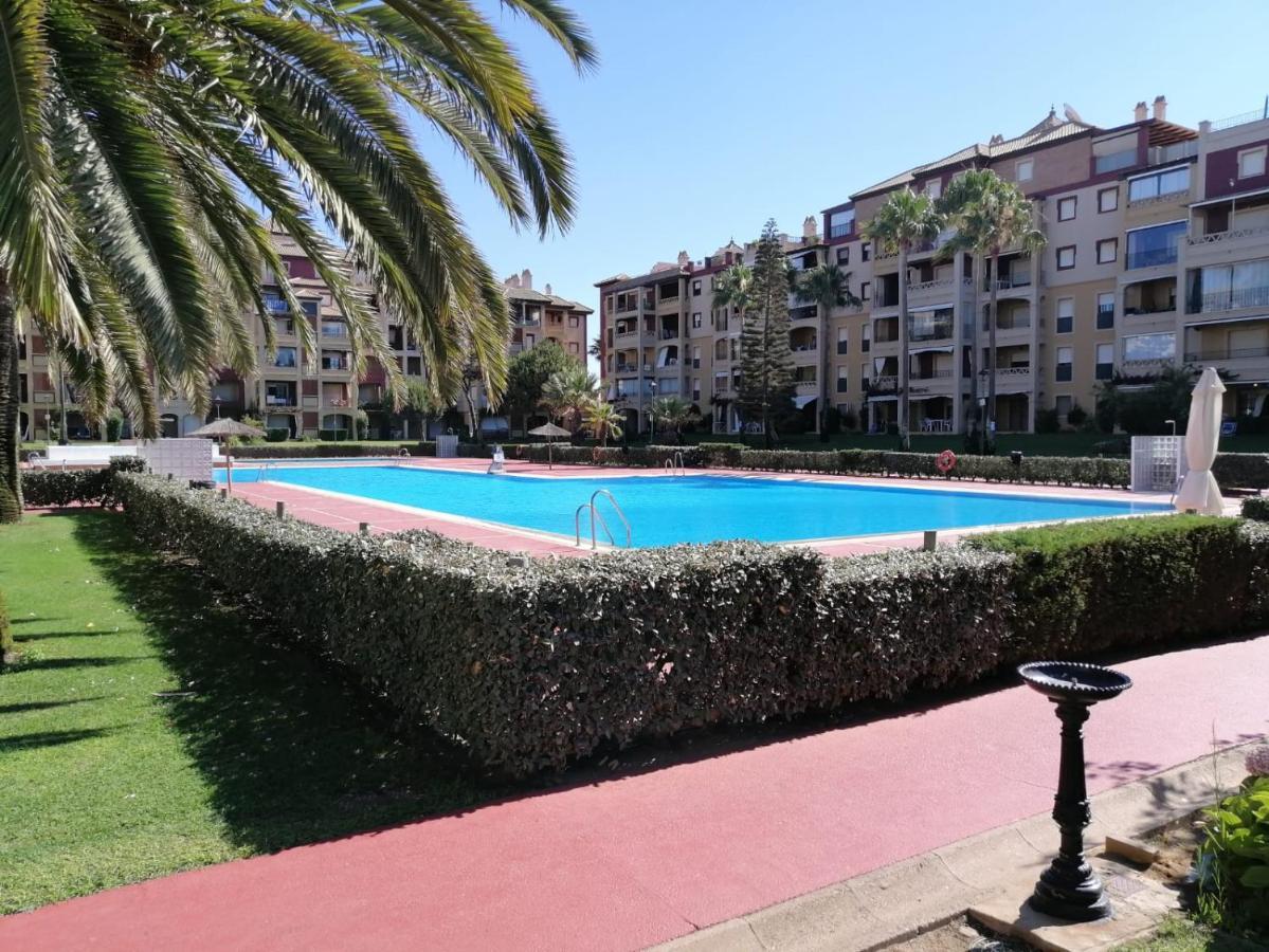 Apartmán Apartamento Urbanizacion Alcaudon Isla Canela 1A Linea De Playa Exteriér fotografie